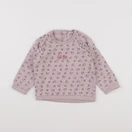 Vertbaudet - sweat rose - 2 ans