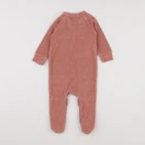 Fresk - pyjama velours rose - 3/6 mois