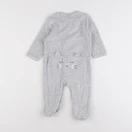 Vertbaudet - pyjama velours gris - 12 mois