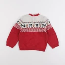 Vertbaudet - pull rouge - 3 ans