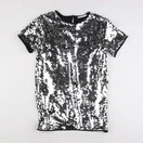 Monoprix - robe argent - 10 ans