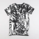 Monoprix - robe argent - 10 ans