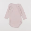 Petit Bateau - body rose - 12 mois