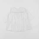 Jacadi - robe blanc - 6 mois