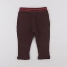 Vertbaudet - pantalon rouge - 18 mois