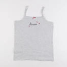 Vertbaudet - maillot de corps gris - 12 ans