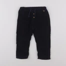 H&M - pantalon bleu - 12/18 mois
