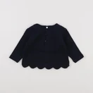 Jacadi - sweat bleu - 6 mois