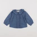 Tape à l'oeil - blouse bleu - 6 mois