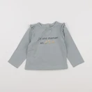Vertbaudet - tee-shirt vert - 2 ans