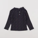 Vertbaudet - sous-pull bleu - 12 mois
