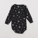 Petit Bateau - body gris - 12 mois