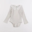 Zara - body à col beige - 12/18 mois