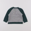 Boutchou - sweat gris - 9 mois