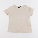 IKKS - tee-shirt beige, or - 8 ans