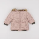 Vertbaudet - doudoune réversible rose - 18 mois