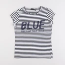 IKKS - tee-shirt bleu - 10 ans