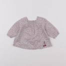 IKKS - robe blanc, rose - 3 mois