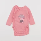 Petit Bateau - body rose - 1 mois