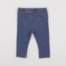 Zara - jegging bleu - 6/9 mois