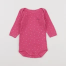 Petit Bateau - body rose - 3 mois