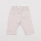 GAP - legging blanc, rose - 1 mois
