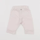 GAP - legging blanc, rose - 1 mois