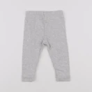 Petit Bateau - legging gris - 12 mois