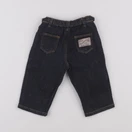 Petit Bateau - jean bleu - 6 mois