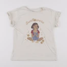 Vertbaudet - tee-shirt beige - 10 ans
