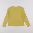 Vertbaudet - sweat jaune - 10 ans