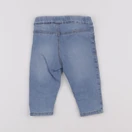 H&M - jegging bleu - 6/9 mois