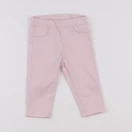 H&M - jegging rose - 6/9 mois