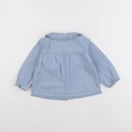Vertbaudet - blouse bleu - 12 mois