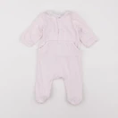 Jacadi - pyjama velours rose - 3 mois