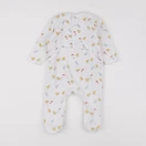 Boutchou - pyjama velours blanc - 9 mois