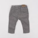 Zara - pantalon gris - 6/9 mois
