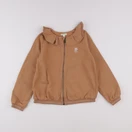 Vertbaudet - sweat marron - 10 ans