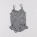 Petit Bateau - maillot de bain bleu, blanc - 12 mois