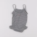 Petit Bateau - maillot de bain bleu, blanc - 12 mois