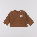 Emoi emoi - sweat marron - 12 mois