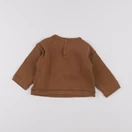 Emoi emoi - sweat marron - 12 mois
