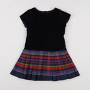 Jacadi - robe bleu, multicolore - 4 ans