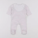 Jacadi - pyjama coton rose - 6 mois