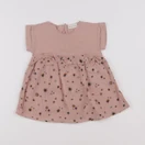 Bean's barcelona - robe rose - 9/12 mois