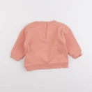 Vertbaudet - sweat rose - 12 mois