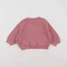 Zara - sweat rose - 9/12 mois