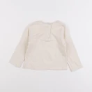 Vertbaudet - tee-shirt beige - 12 mois