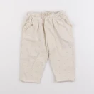 Vertbaudet - jogging beige - 12 mois