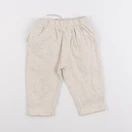Vertbaudet - jogging beige - 12 mois